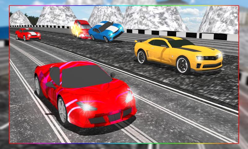 Snow Extreme Car Racing