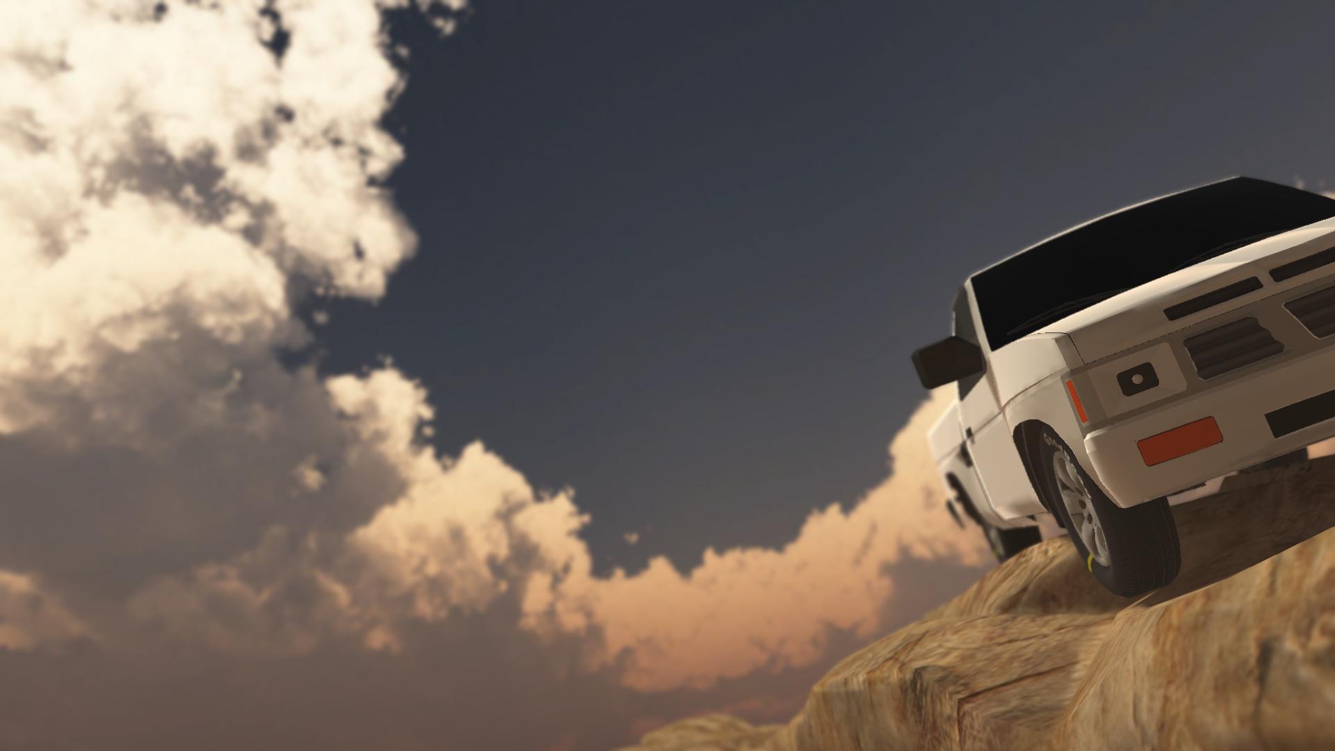 4x4 desert hill climb