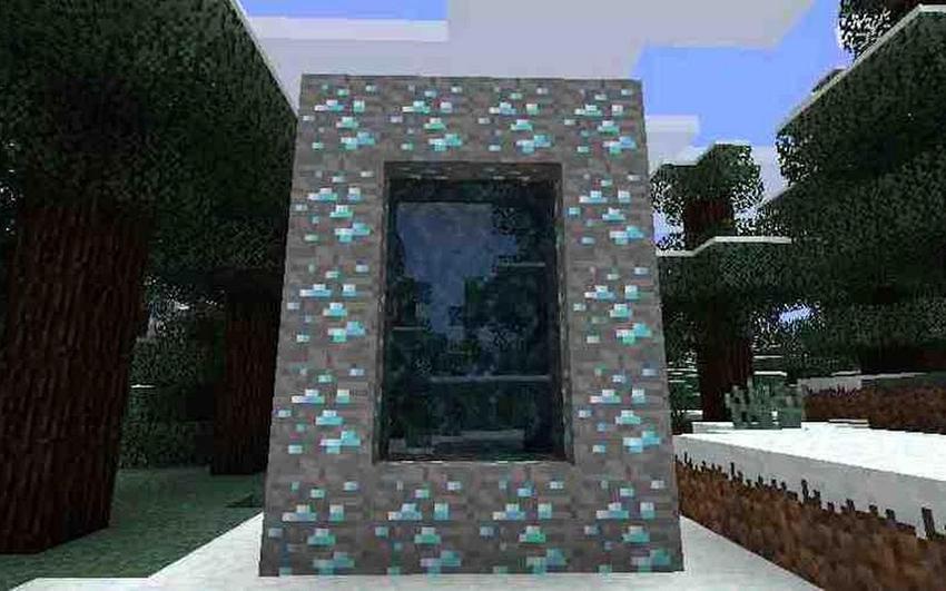 Portal Teletransport Minecraft