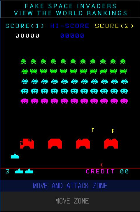 FAKE SPACE INVADERS