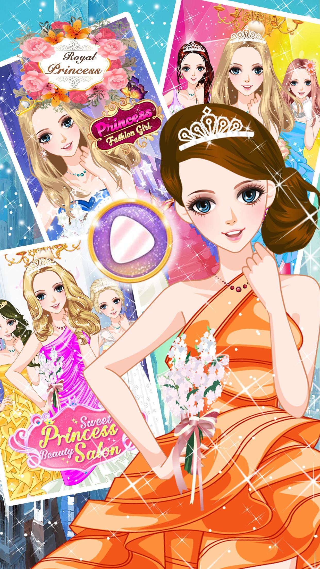 Princess Fashion Girls - Dressup & Makeup Games