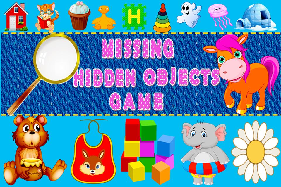 Missing Hidden Objects Game