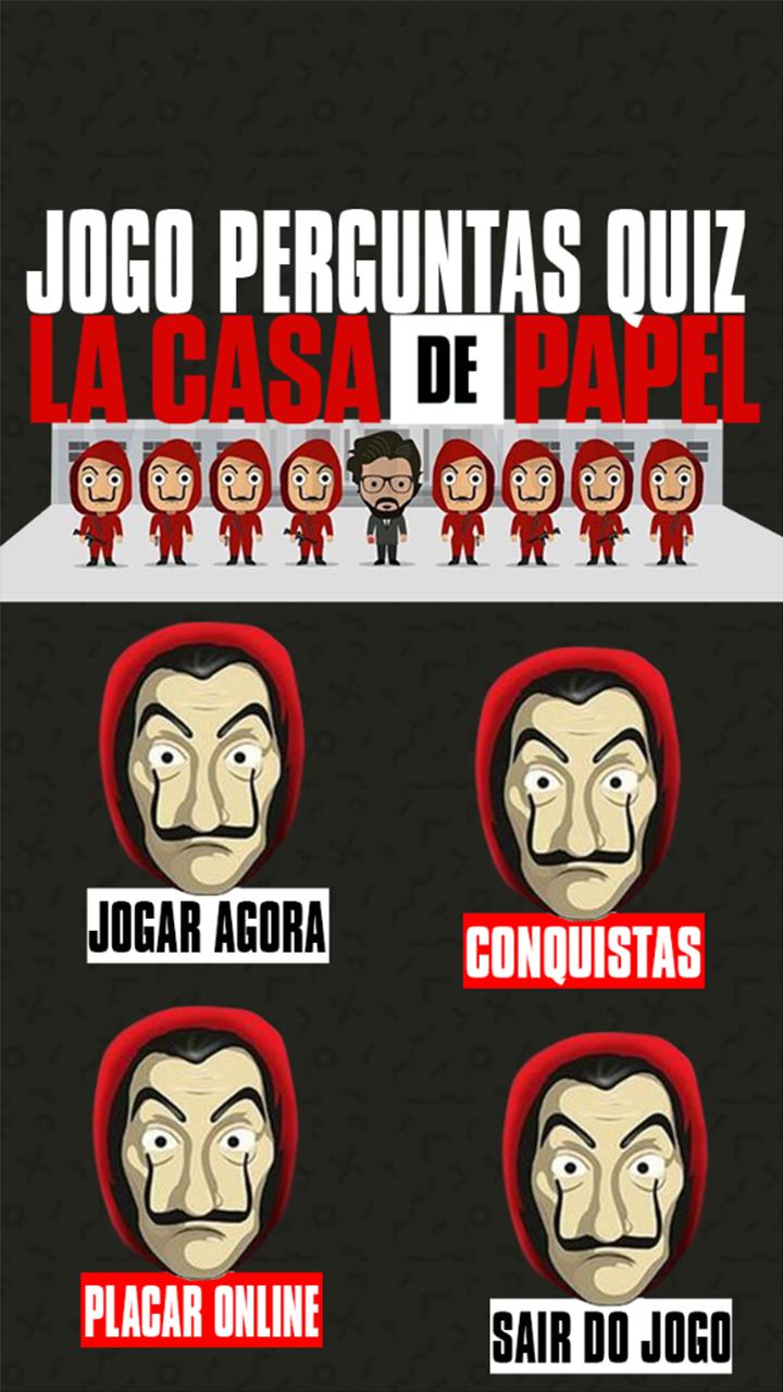 La casa de papel Perguntas Quiz
