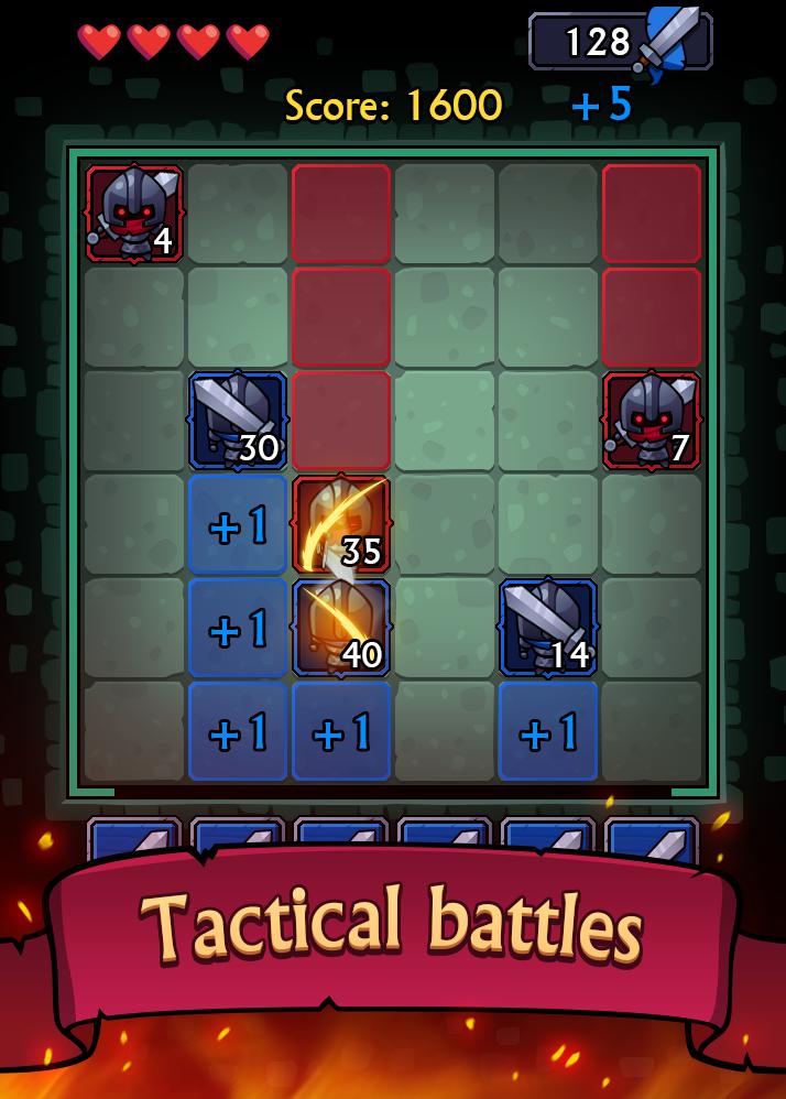 Mini Tactics: Puzzle on the line