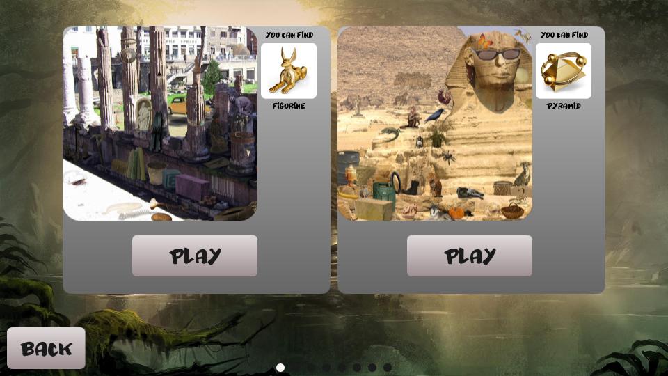 Civilization. Find objects