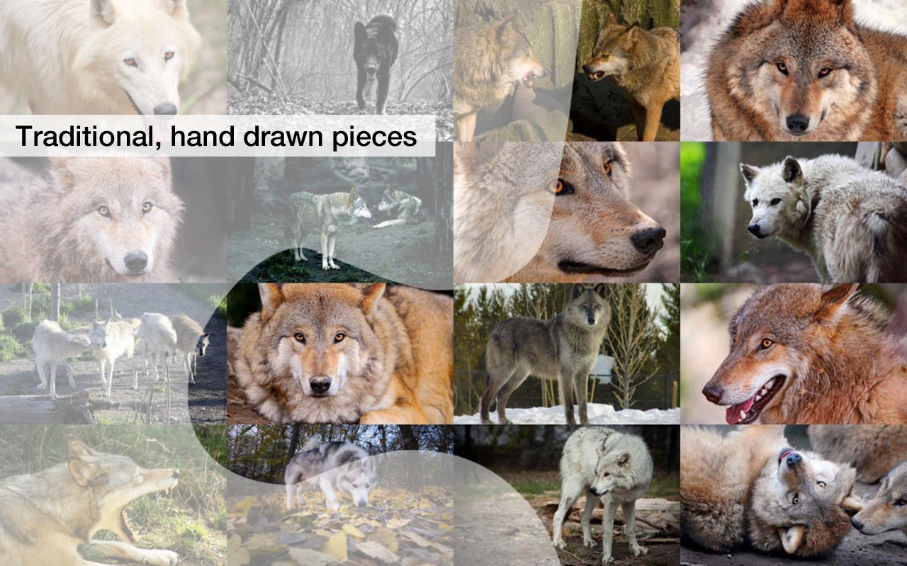 Wolves Jigsaw Puzzles Demo