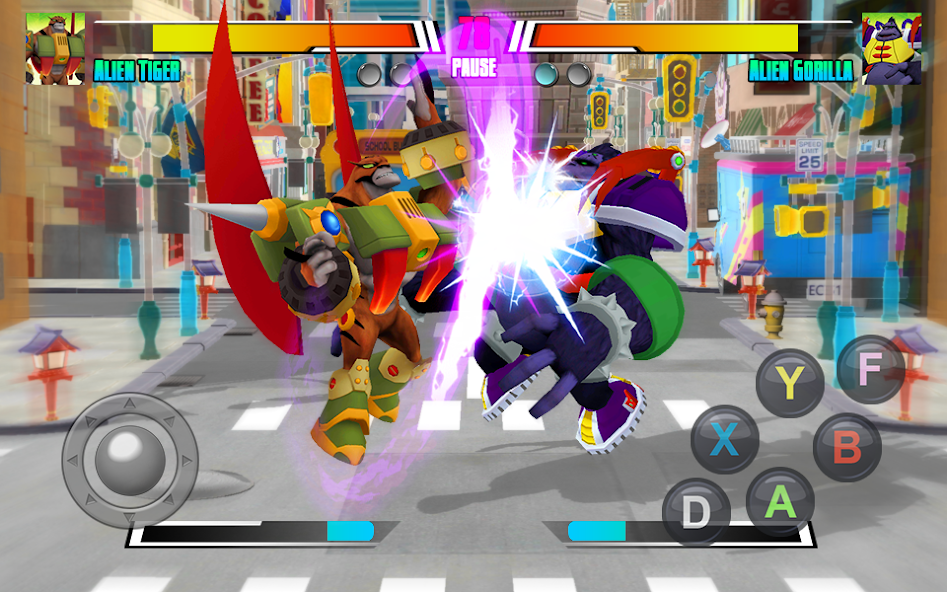 Hero Alien Fight Battle Force