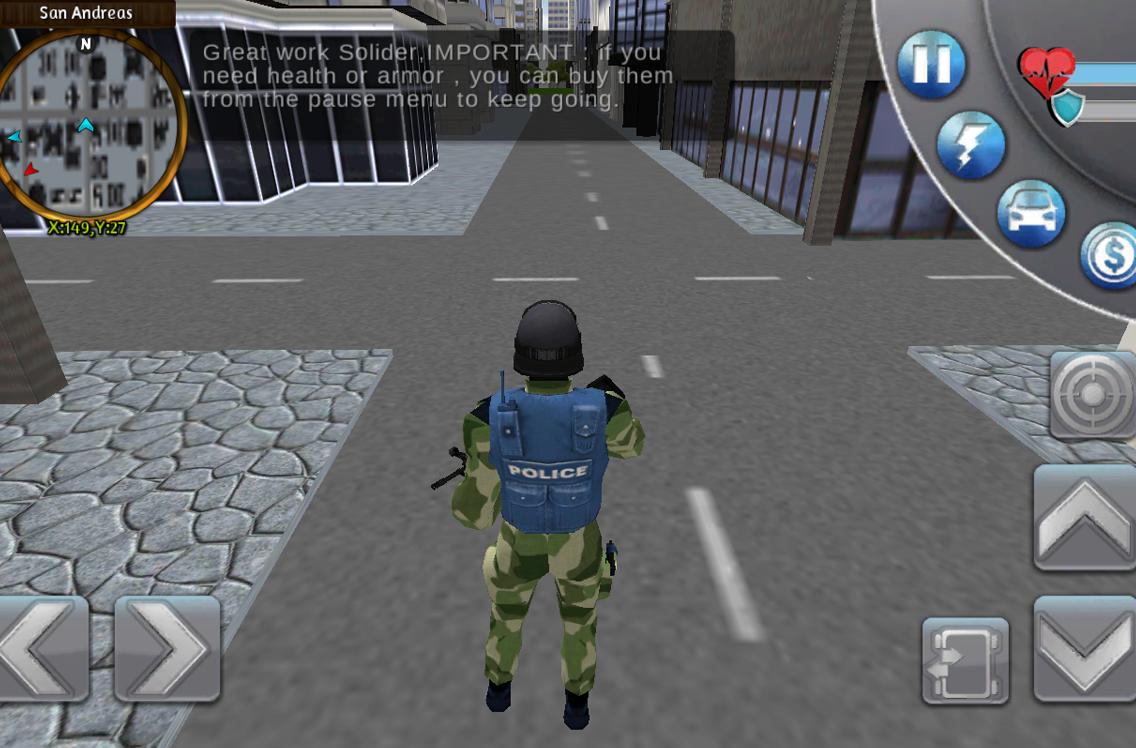 Crime Fighters vs Mercenaries