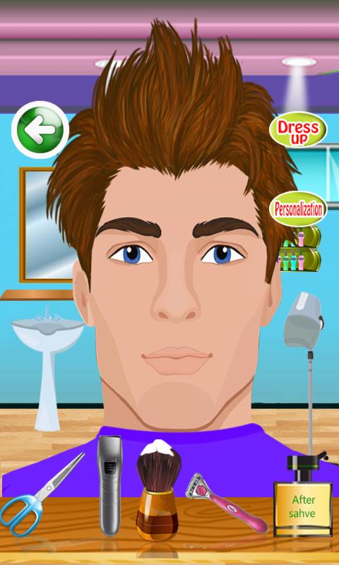 Beard salon girls games