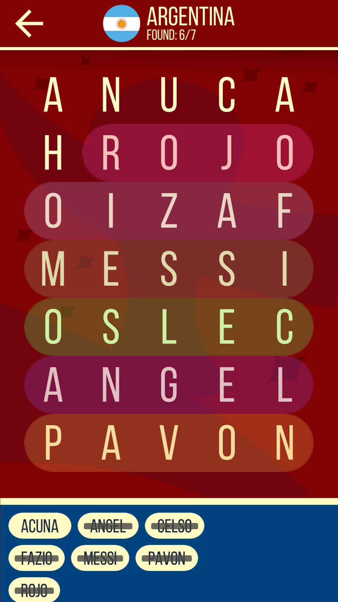 Word Search Cup 2018