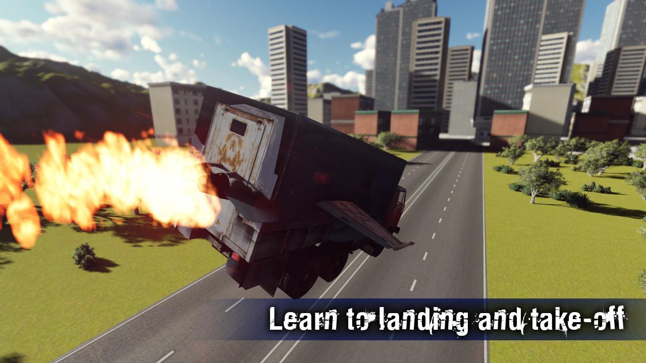 Flying Kamaz Simulator 2016