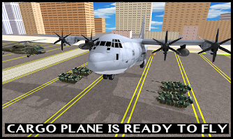 Tank Transporter Cargo Plane