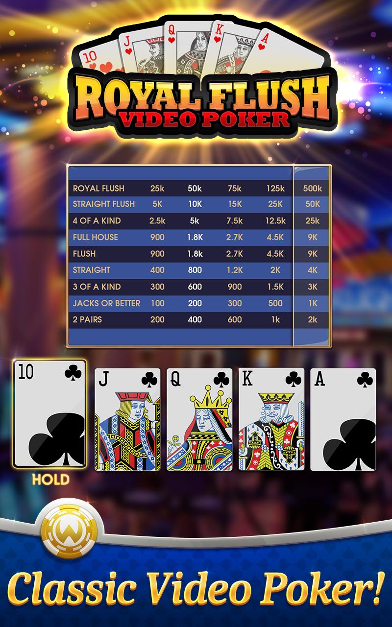 Video Poker: Royal Flush