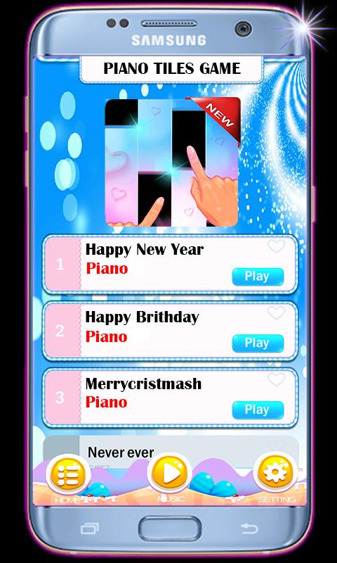 Piano Camila Cabello Tiles Game