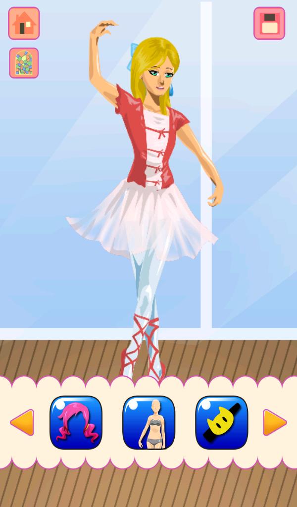 Dancer Dress up Games