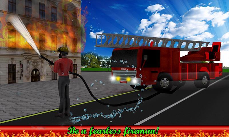 Firefighter Truck Simulation
