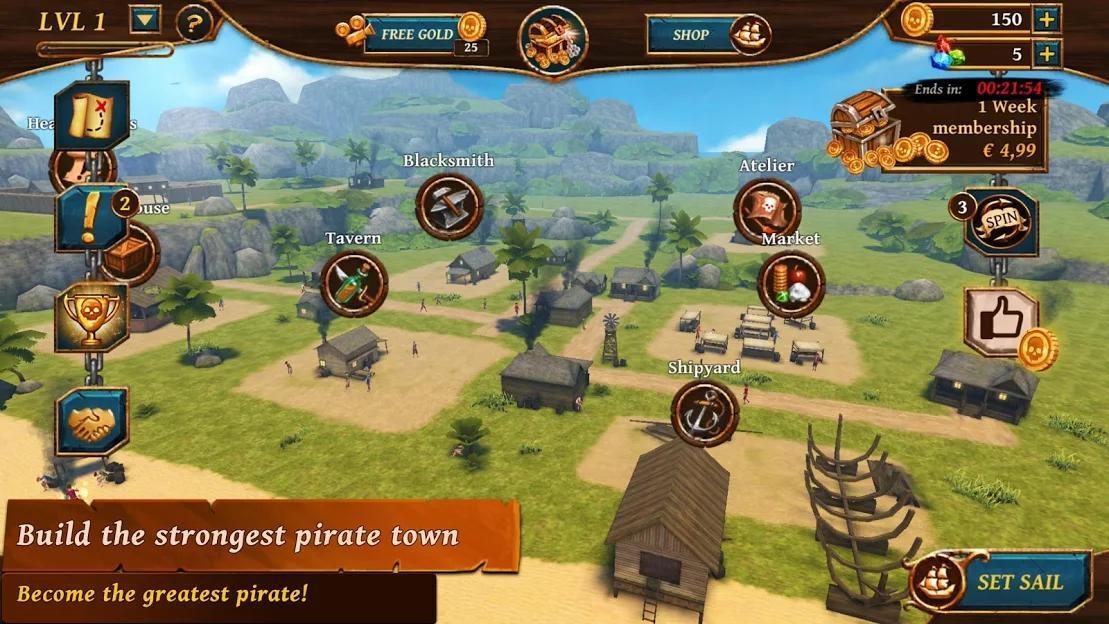 Ships of Battle Age of Pirates