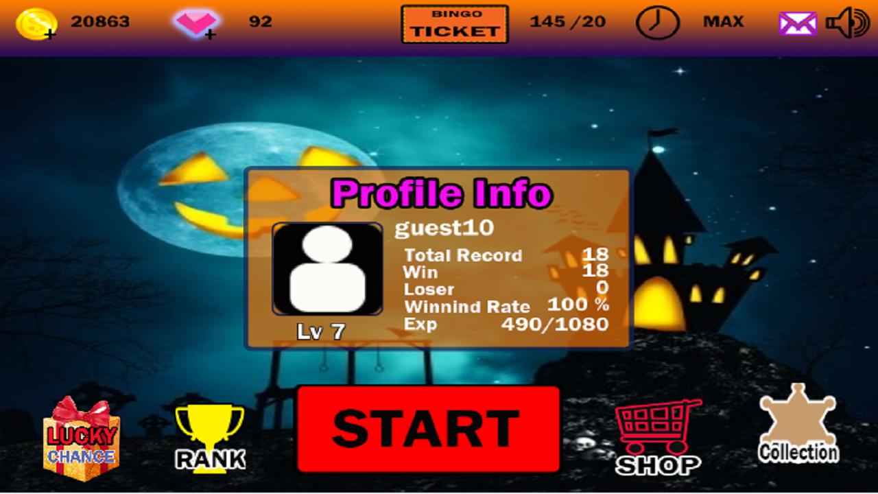 Dots Bingo - HalloWeen