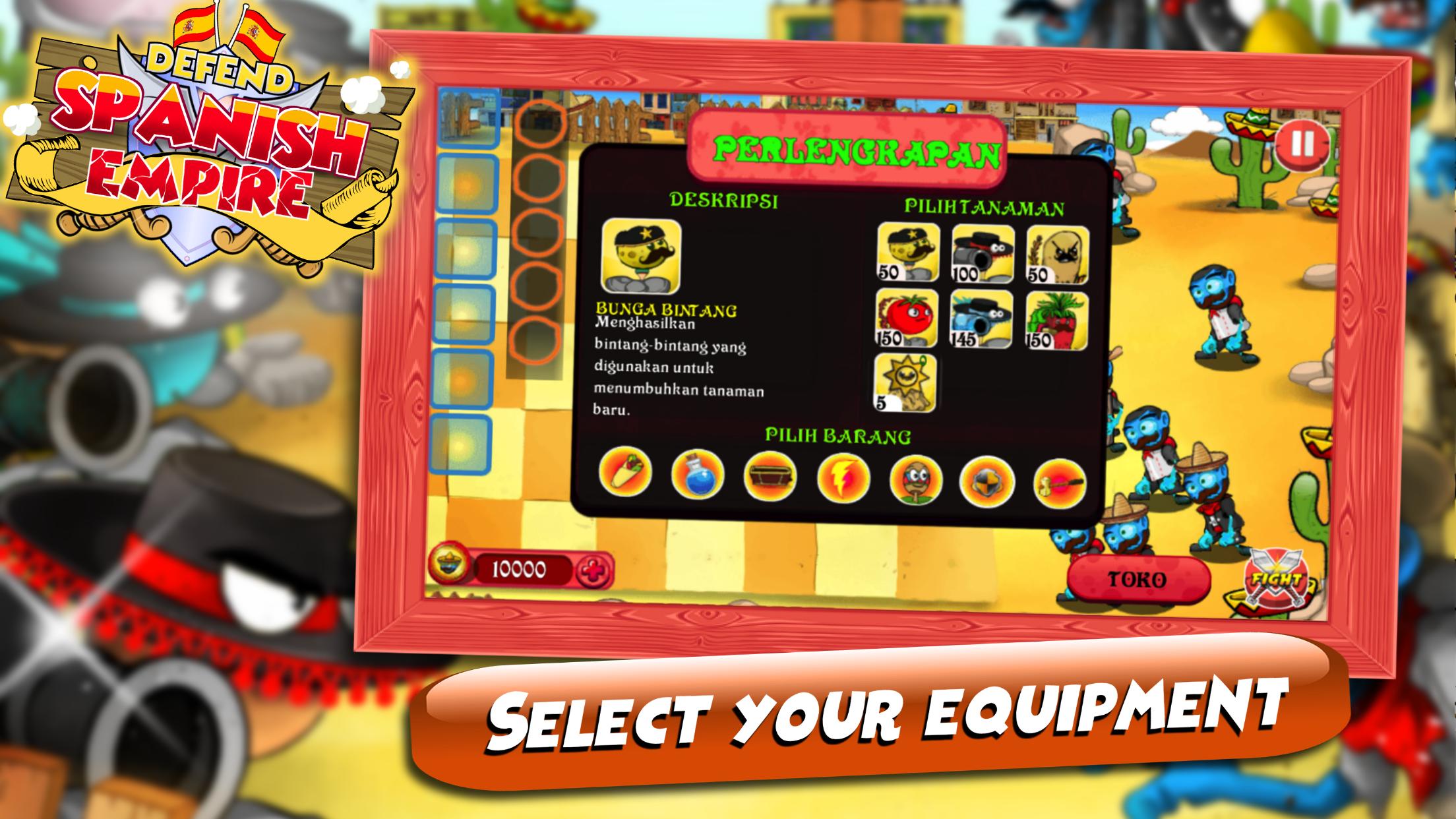 Defend Spanish Empire PvZ