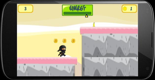 Ninja Run Fly Kid