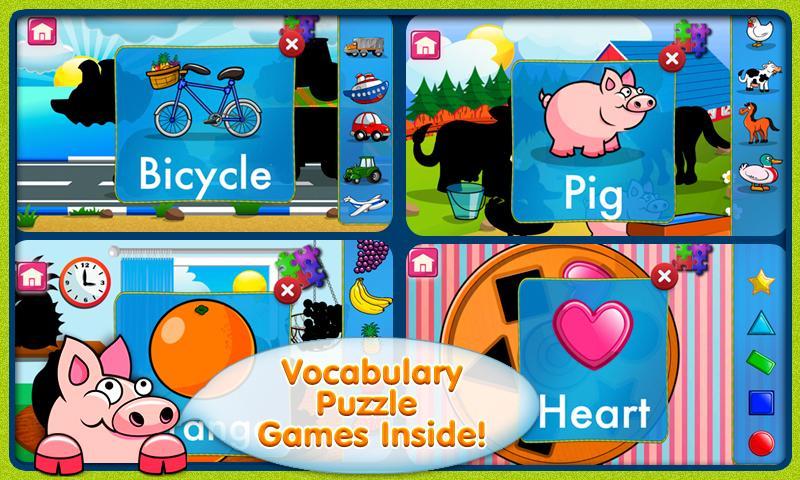 Super Shape & Word Puzzle Game