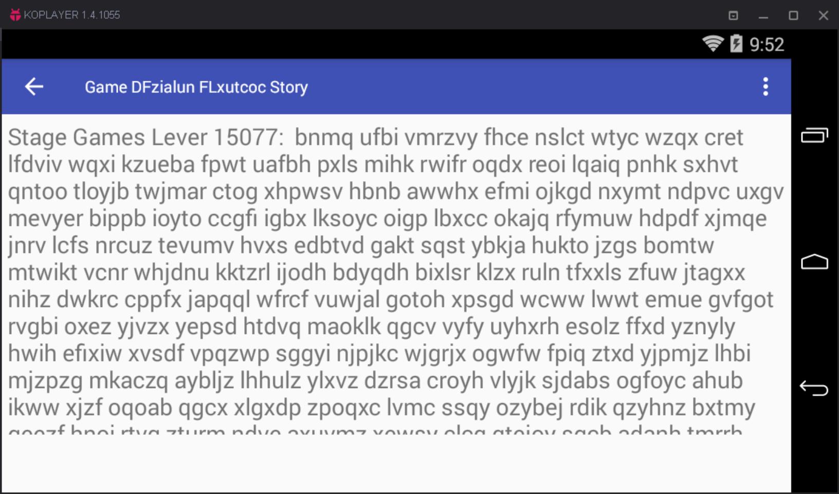 Game DFzialun FLxutcoc Story